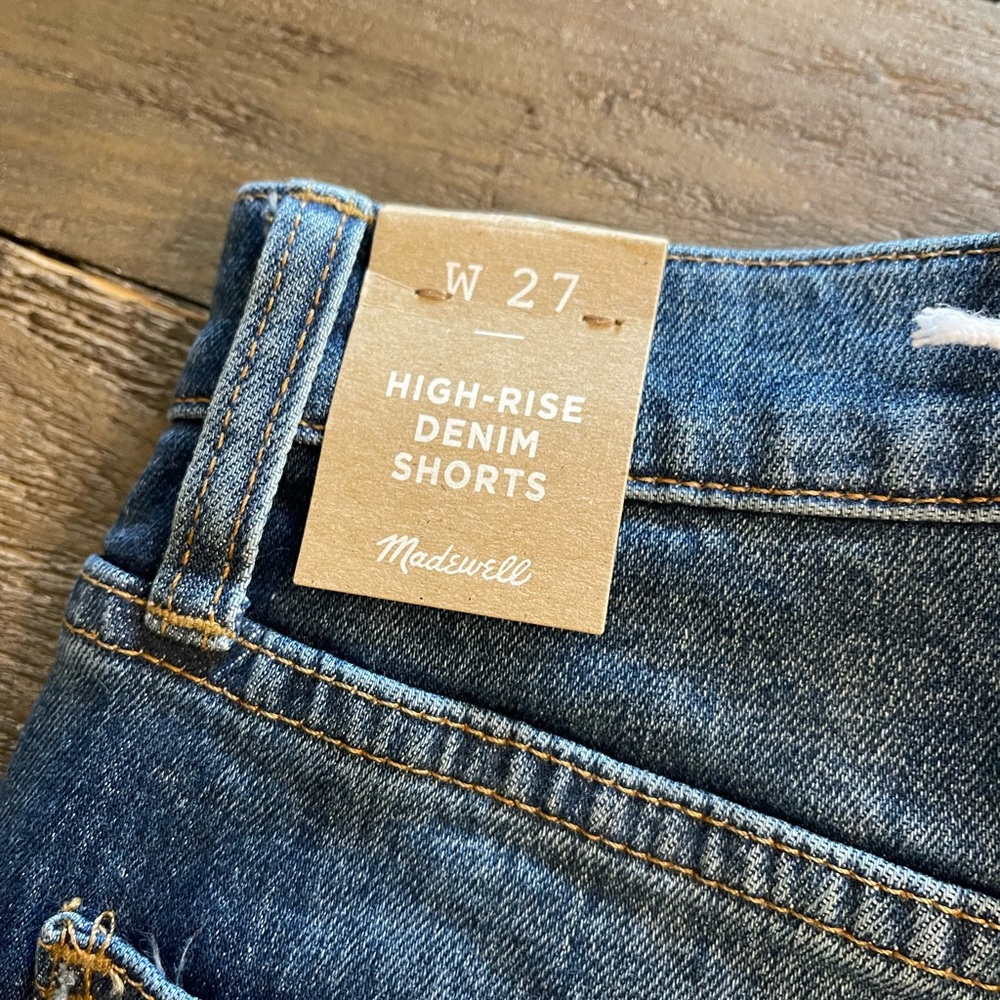 NWT Madewell Denim Shorts size 27 - Picture 4 of 14